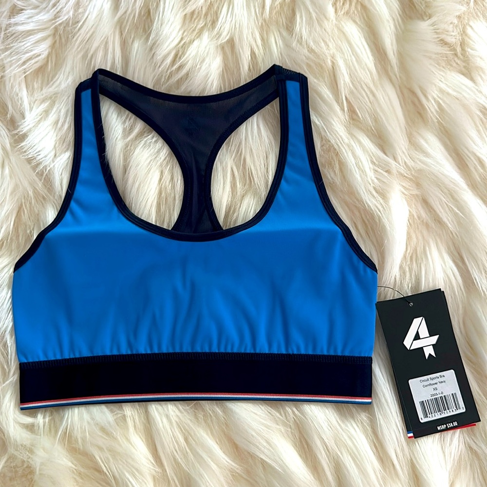 NWT FOURLAPS Circuit Sports Bra